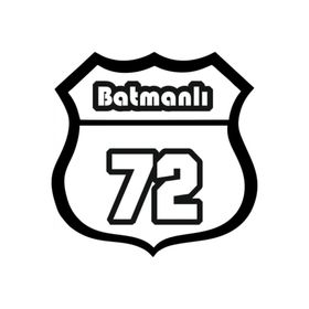 TSC Z2127 72 Batman Plaka Numarası Araba Yapıştırma Sticker