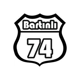 TSC Z2128 74 Numara Bartınlı Araba Yapıştırma Sticker