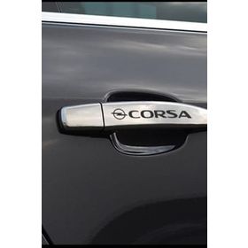 TSC Z2156 Opel Corsa Kapı Kolu 8'li Araba Sticker