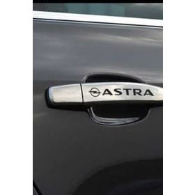 TSC Z2162 Opel Astra Kapı Kolu 8'li Araba Sticker