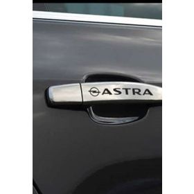 TSC Z2162 Opel Astra Kapı Kolu 8'li Araba Sticker
