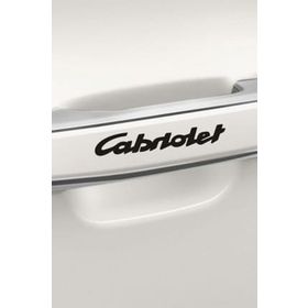TSC Z217 Peugeot Cabriolet Kapı Kolu 8'li Araba Sticker
