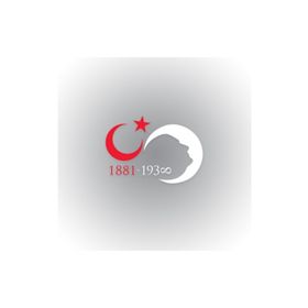 TSC Z22 Atatürk Sonsuz Ay Yıldız Silüet 30 cm X 21 Oto Sticker