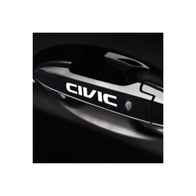 TSC Z234 Civic Kapı Kolu 8'li Araba Sticker