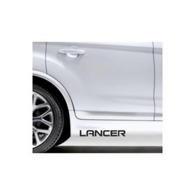 TSC Z349 Mitsubishi Lancer 2'li Araba Sticker
