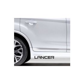 TSC Z349 Mitsubishi Lancer 2'li Araba Sticker