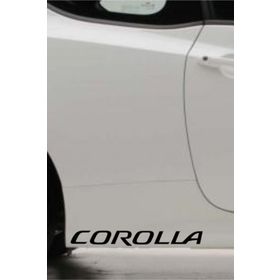 TSC Z355 Toyota Corolla 2'li Araba Sticker