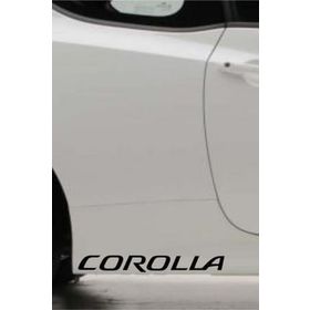 TSC Z355 Toyota Corolla 2'li Araba Sticker