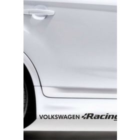 TSC Z358 Volkwagen Racing Vw Passat Golf 2'li Araba Sticker