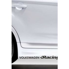 TSC Z358 Volkwagen Racing Vw Passat Golf 2'li Araba Sticker