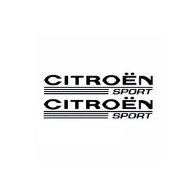 TSC Z363 Citroen Sport Yan Ayna 2'li Araba Sticker