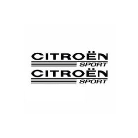 TSC Z363 Citroen Sport Yan Ayna 2'li Araba Sticker