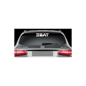 TSC Z368 Seat Arka Cam Araba Sticker