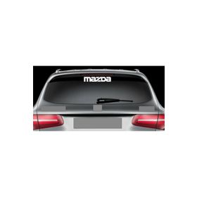 TSC Z385 Mazda Arka Cam Araba Sticker