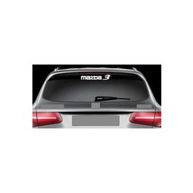 TSC Z387 Mazda Arka Cam Araba Sticker
