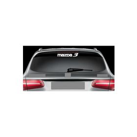 TSC Z387 Mazda Arka Cam Araba Sticker