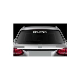TSC Z394 Hyundai Genesis Araba Arka Cam Yapıştırma Sticker