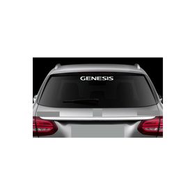 TSC Z394 Hyundai Genesis Araba Arka Cam Yapıştırma Sticker
