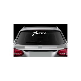 TSC Z398 Fiat Punto Araba Arka Cam Yapıştırma Sticker