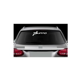 TSC Z398 Fiat Punto Araba Arka Cam Yapıştırma Sticker