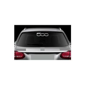 TSC Z399 Fiat 500 Araba Arka Cam Yapıştırma Sticker