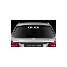 TSC Z401 Chevrolet Cruze Araba Arka Cam Yapıştırma Sticker