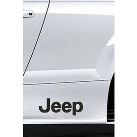 TSC Z429 Jeep Marşpiyel Yazısı 2 Adet Yapıştırma Sticker