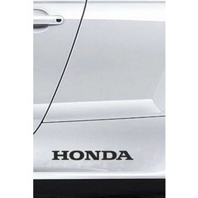 TSC Z431 Honda Marşpiyel Yazısı 2'li Araba Sticker