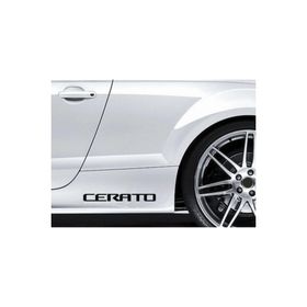 TSC Z438 Cerato Marşpiyel Yazısı 2 Adet Yapıştırma Sticker