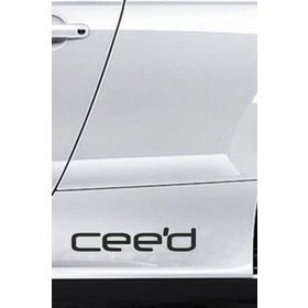 TSC Z439 Ceed Marşpiyel Yazısı 2'li Araba Sticker