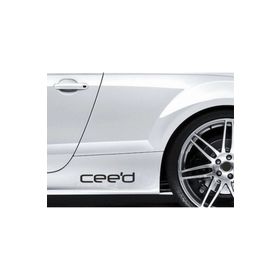 TSC Z439 Ceed Marşpiyel Yazısı 2'li Araba Sticker