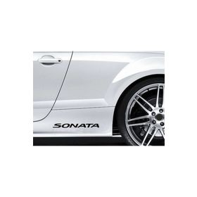 TSC Z448 Sonata Marşpiyel Yazısı 2'li Araba Sticker