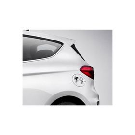 TSC Z497 Öpüşen Çocuklar Depo Araba Sticker