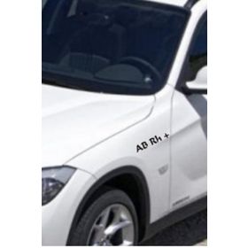 TSC Z507 Ab Rh + Pozitif Araba Kan Grubu Sticker