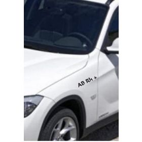 TSC Z507 Ab Rh + Pozitif Araba Kan Grubu Sticker