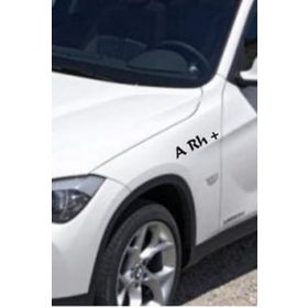 TSC Z509 A Rh + Pozitif Araba Kan Grubu Sticker