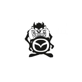 TSC Z554 Mazda Taz Komik Araba Sticker