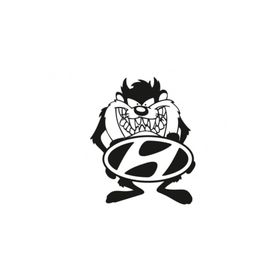 TSC Z556 Hyundai Taz Komik Araba Yapıştırma Sticker