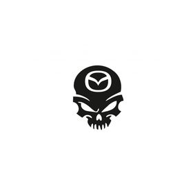 TSC Z580 Mazda Kuru Kafa Araba Sticker