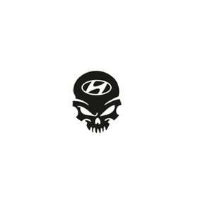 TSC Z581 Hyundai Kuru Kafa Araba Yapıştırma Sticker
