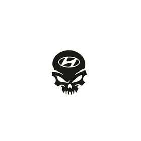 TSC Z581 Hyundai Kuru Kafa Araba Yapıştırma Sticker