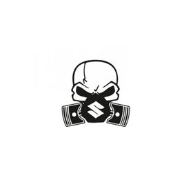 TSC Z590 Suzuki Piston Kuru Kafa Araba Sticker