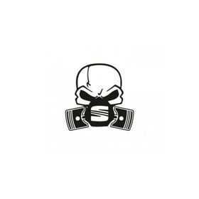 TSC Z592 Seat Piston Kuru Kafa Araba Sticker