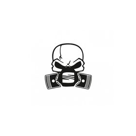 TSC Z592 Seat Piston Kuru Kafa Araba Sticker