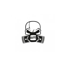 TSC Z592 Seat Piston Kuru Kafa Araba Sticker