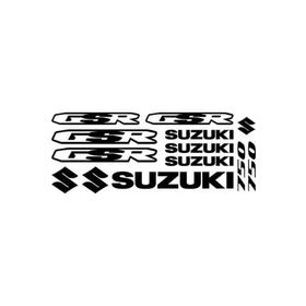 TSC Z610 Suzuki Gsr 750 Set Araba Sticker