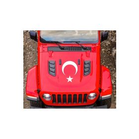 TSC Z638 Ay Yıldız Bayrak Yapıştırma Sticker
