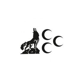 TSC Z640 Hilal Ay Kurt 30cm Yapıştırma Sticker