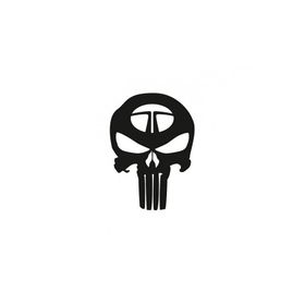 TSC Z675 Tata Kuru Kafa Punisher Araba Sticker