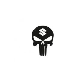 TSC Z676 Suzuki Kuru Kafa Punisher Araba Sticker